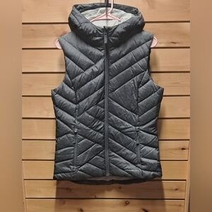 ❄️Eddie Bauer Hooded Down Vest Women's Size S❄️